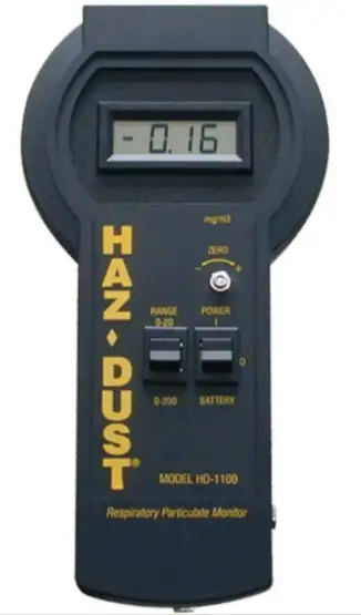 HD-1100  جهاز قياس تركيز الاتربة فى بيئة العمل